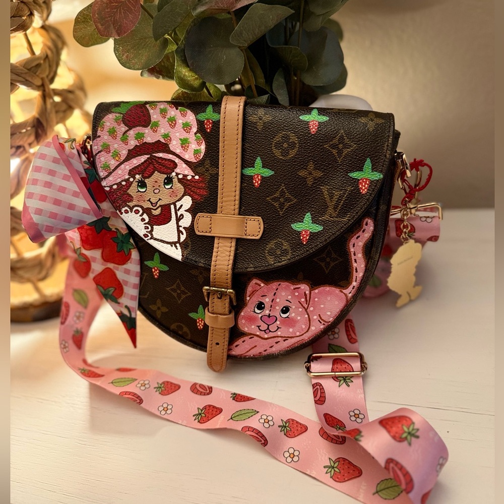 Authentic Louis Vuitton Bag- Strawberry Shortcake Theme